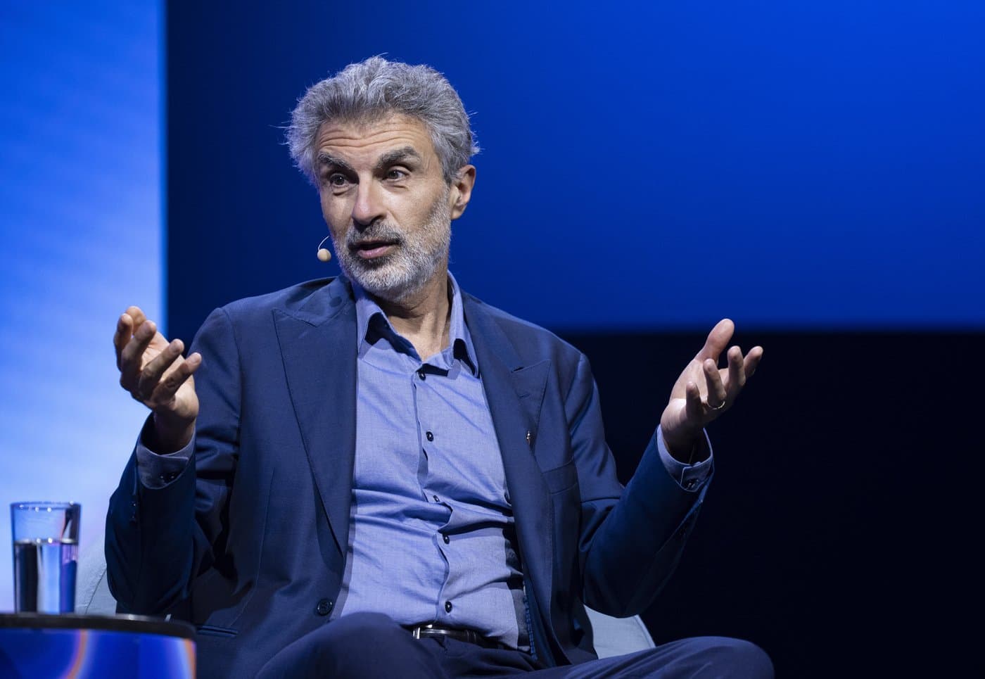 Yoshua Bengio at ALL IN in Montreal, September 17, 2026. File photo: THE CANADIAN PRESS/Christinne Muschii.